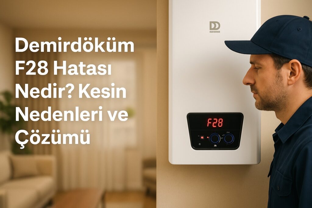 Demirdöküm Kombi F28 Arıza Hata Kodu Çözümü